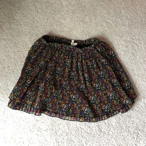 Floral skirt from Silence + Noise